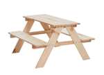 Conjunto de Muebles de Madera para niños