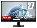 Lenovo D27-45 - Monitor 27" FullHD (VA, 75Hz, 4ms, HDMI, VGA, Cable HDMI, FreeSync) Ajuste de inclinación - Negro