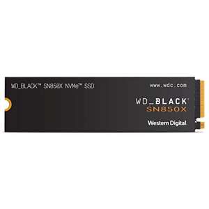 WD Black SN850X 2TB M.2 2280 PCIe Gen4 7300 MB/s