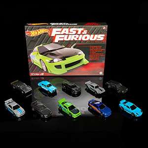Hot Wheels Fast & Furious Pack 10 coches