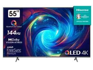 TV HISENSE 55E7KQ Pro (QLED 144 Hz - 4K Ultra HD - 55'' - 139 cm - Smart TV)