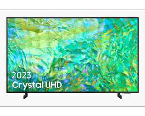 Samsung TV CU8000 Crystal UHD 55" Smart TV 2023 TU55CU8000KXXC ( 55" por 449€ ) / Web estudiantes