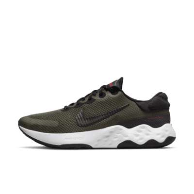 Nike Renew Ride 3 - Zapatillas de running para asfalto - Hombre (Cargo Khaki/Night Forest/Olive Grey/Negro)