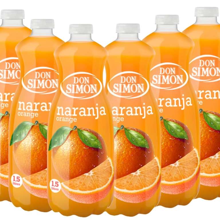 Don simon disfruta naranja 1,5l x 6