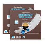100 cápsulas (2 x 50) café Lungo descafeinado compatibles con Nespresso- Cupon -10 %