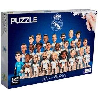 La leyenda blanca: Puzzle del Real Madrid de 1000 piezas