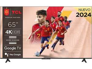 TV LED 65" - TCL 65P655, UHD 4K, Quad Core, Smart TV, Google TV, HDR