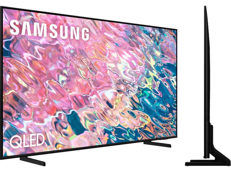 TV QLED 50" - Samsung QE50Q60BAUXXC, QLED 4K, Procesador QLED 4K Lite, Smart TV, Negro