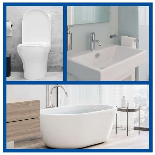 3 x Tenn Baño - Limpiador líquido para el baño con acción antical - Para suelo, bañeras, inodoro y lavabo - 1,3 Litros [Unidad 1'84€]