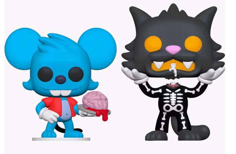Funko POP! The Simpsons - Itchy & Scratchy-Rasca y Pica(1er pedido 23,71€)