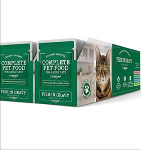 Alimento Completo Para Gatos Adultos - Selección de pescado en salsa, 4.8kg, 48 paquetes de 100g