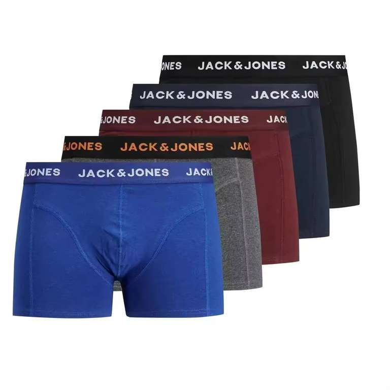 Jack & Jones Boxer Calzoncillos Pack 5 uds [12,5€ nuevos usuarios]