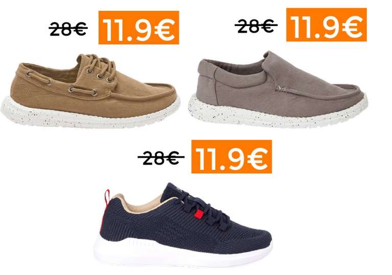 Hasta 60% selección calzado Dustin 11.9€