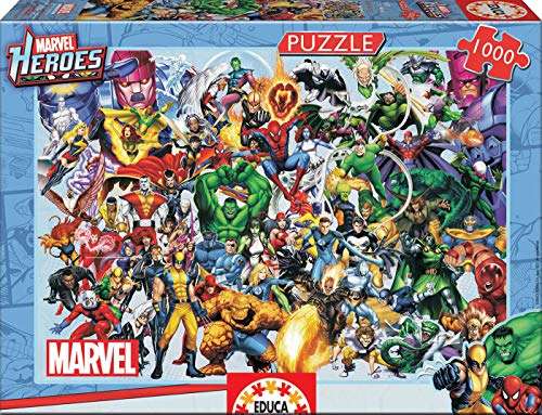 Puzzle Educa - Los Héroes de Marvel [1000 Piezas]