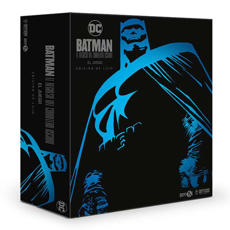 DC Cómics Batman: El regreso del caballero oscuro Deluxe - Juego de Mesa