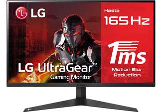 Monitor gaming - LG 27GQ50F-B, 27 ", Full-HD, 1 ms, 165Hz, 2 HDMI, 1 DisplayPort 1.2, Negro - Amazon iguala