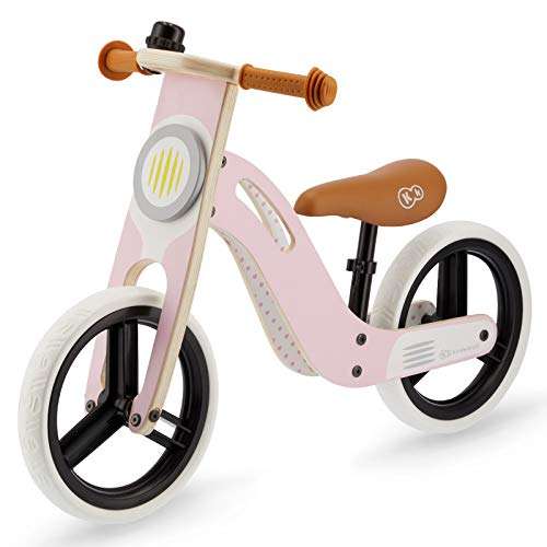 Kinderkraft Bicicleta sin Pedales UNIQ, Ligera, de Madera, 2+ Años