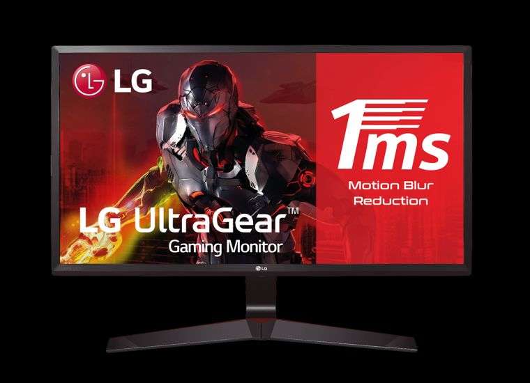 LG UltraGear 24MP60GW-B - Monitor 23,8" IPS FHD (1920x1080) 75Hz , 5ms (GTG)/1ms (MRB), HDMI 1.4, DisplayPort 1.2, AMD FreeSync