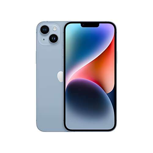 Apple iphone 14 plus, 256 gb en color azul.