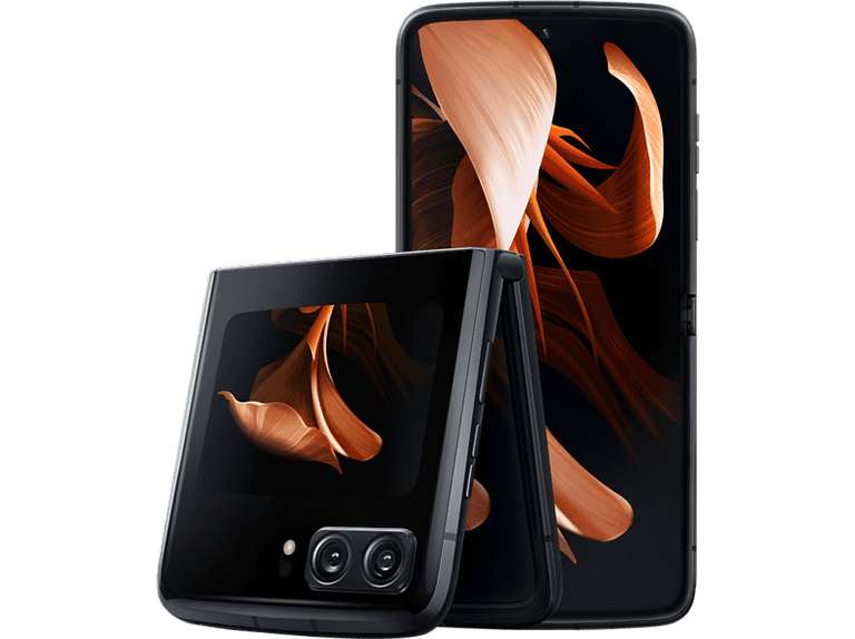 Motorola Razr 2022, Negro, 256 GB, 8 GB RAM, 6.7" AMOLED Full HD+, Plegable, Snapdragon 8+ (1ª gen.), 3500 mAh, Android