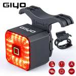 GIYO-luz trasera de freno inteligente para bicicleta carga USB.