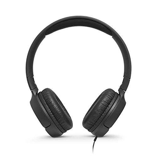 JBL Tune 500 Supra-Aural Headphones - Auriculares supraaurales con micrófono y mando a distancia de 1 botón, bluetooth, otros color 18€.
