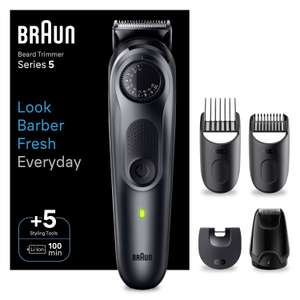 Braun series 5 bt5420 recortadora de barba [17,46€]. [10,48€ con cupón de bienvenida]