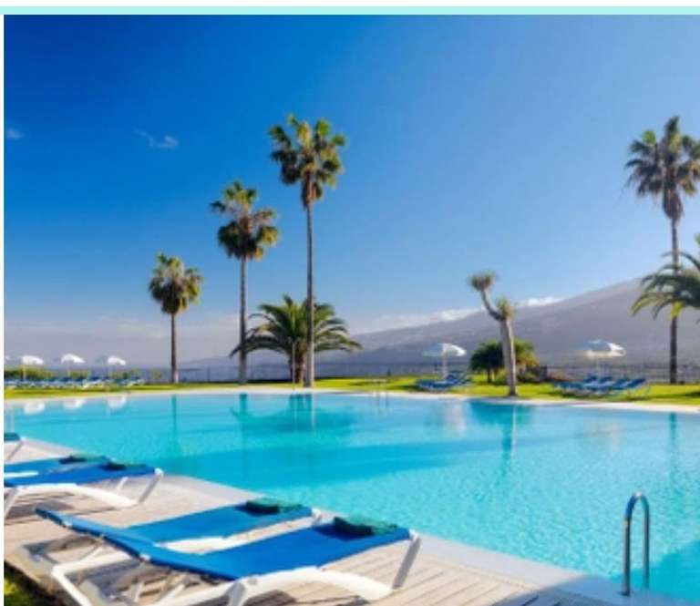 Tenerife 5 noches en hotel 4* en régimen de Media Pensión con vistas al Puerto de la Cruz y vuelos directos incluidos por solo 436€ (PxPm2)