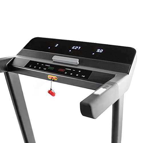 FITFIU Fitness MC-560: Cinta de correr plegable, vel. máxima 18 km/h, 15 niveles de inclinación automática, altavoces, USB, potencia 2200 W