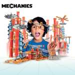 MECHANICS Gravity 115 Piezas - Circuito de Construcción Magnética para Niños a partir de 7 Años
