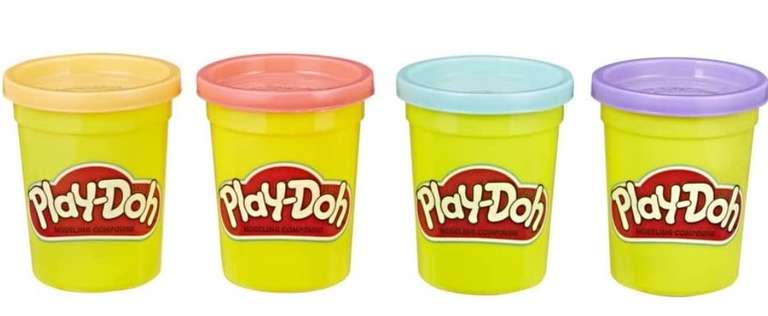 Play Doh Pack de 4 Colores/Modelos Surtidos