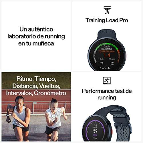 Polar Pacer Pro Reloj De Running Con GPS Avanzado, Diseño Ligero, Nuevo Programa De Entrenamiento De Running Y De Recuperación,