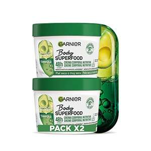 GARNIER Body Food Aguacate pack de 2 x 380 ml. Compra recurrente