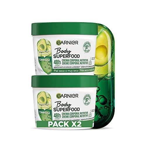 GARNIER Body Food Aguacate pack de 2 x 380 ml. Compra recurrente