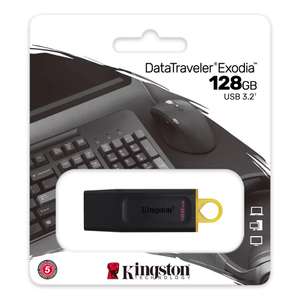 Pen Drive 128GB Kingston USB 3.2 DataTraveler Exodia