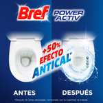 2x Bref Power Activ Natura Cesta WC (2x3uds), limpiador de baños con fórmula antical que elimina suciedad. Total 6 uds. 2'71€/pack-0'90€/ud