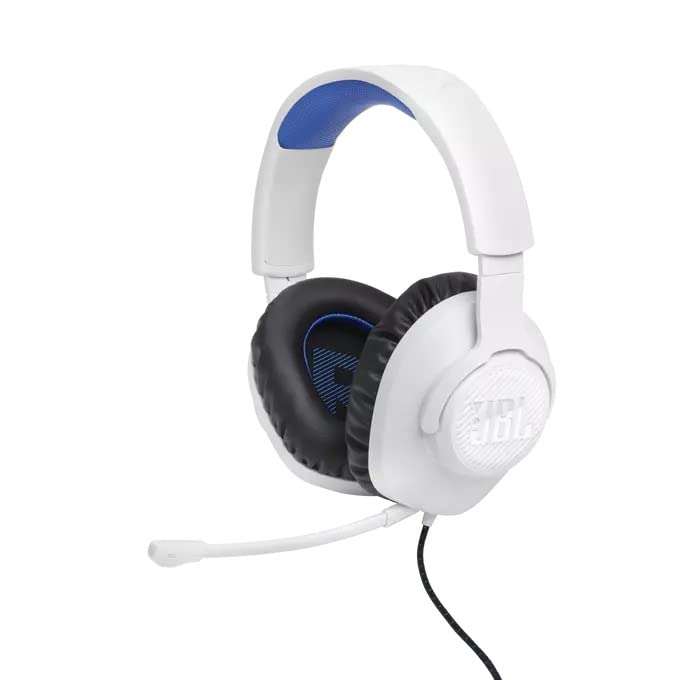 JBL Quantum 100P - auriculares gaming diseñados para PlayStation compatible con otras consolas-