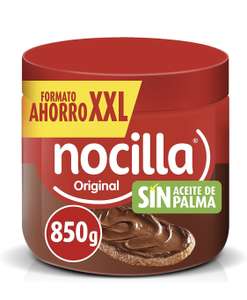 Nocilla, Crema de Cacao Original Vaso Cristal 850 Gr