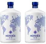 Nordés Ginebra Premium. 2 botellas de 70 cl.