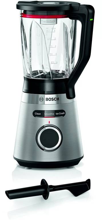 Bosch – Batidora de Vaso VitaPower, 1200 W, 1.5 litros, Jarra de cristal ThermoSafe, Cuchillas