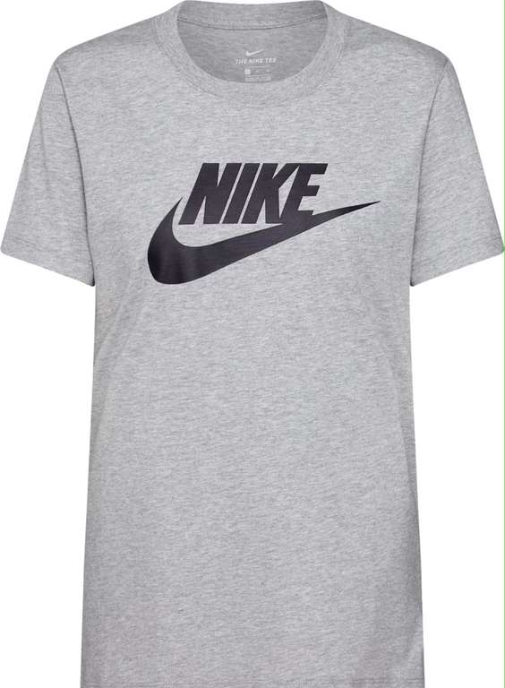 Camiseta 'Futura' Nike Sportswear en Gris Moteado (Tallas XS y S)