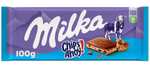 3x Milka Chips Ahoy! Tableta de Choco Leche de los Alpes con Trozos de Galleta Cookie Chips Ahoy! Y Pepitas de Chocolate 100g [0'85€/ud]