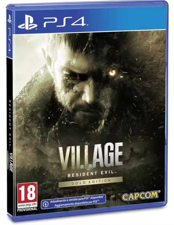 Resident Evil VIII Village Gold Edition Para Playstation 4 | PS4 PAL EU