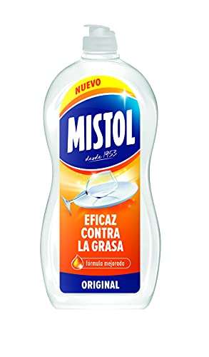 Mistol Original - Lavavajillas líquido mano, concentrado, 900 ml