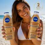 2x NIVEA Q10 Loción Corporal Reafirmante + Autobronceadora (400 ml)