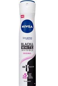 Desodorante Spray Invisible Black & White NIVEA