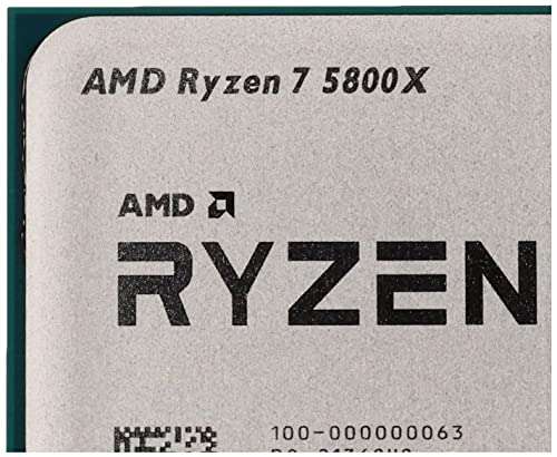 Ryzen 7 5800X - 3,8 GHz (hasta 4.7 GHz), Box sin ventilador