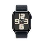 Apple Watch SE de 2.ª generación, 2023 [GPS] Smartwatch con Caja de Aluminio en Color Medianoche de 44 mm y Correa Loop Deportiva Medianoche