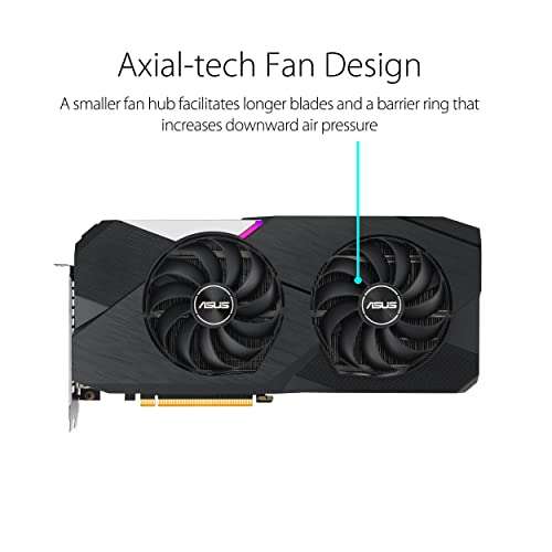 Asus DUAL AMD Radeon RX 6750 XT OC Gaming 12GB GDDR6