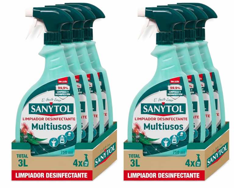 Imagen de Pack 8 x 750 ml Sanytol – Limpiado